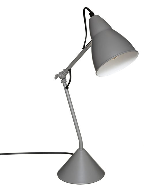 Lampe articulée bureau base ciment design AUDE - Kiabi Lampe articulée bureau base ciment design AUDE - Kiabi