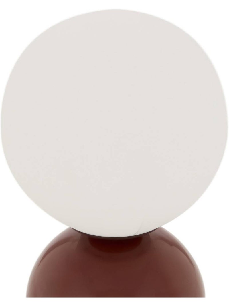 Lampe bessie boule h.25cm Vert - Kiabi
