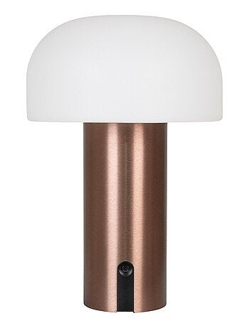 Lampe blanc cuivre rechargeable - House Nordic
