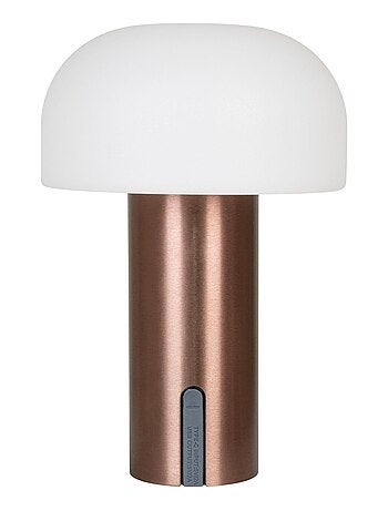 Lampe blanc cuivre rechargeable - House Nordic