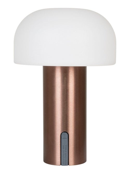 Lampe blanc cuivre rechargeable - House Nordic - Kiabi