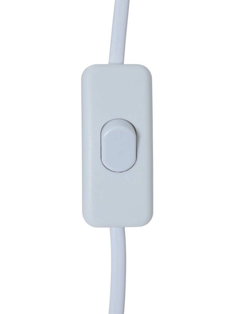 Lampe boule en verre obine Beige - Kiabi