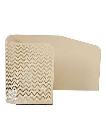 Lampe bureau métal Aladin noisette