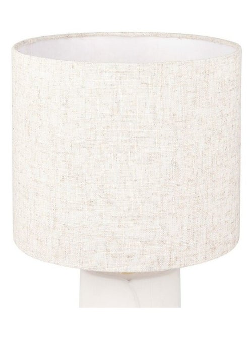 Lampe céramique blanche - Kiabi