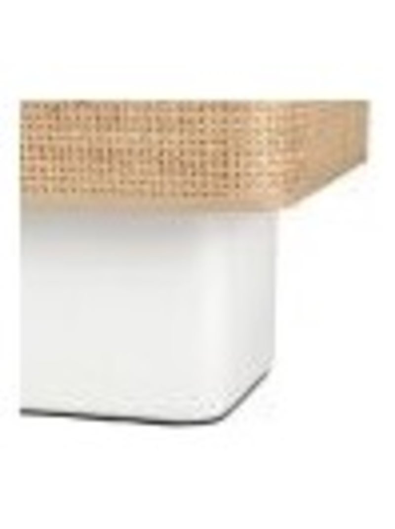 Lampe céramique carrée HAKO Blanc - Kiabi