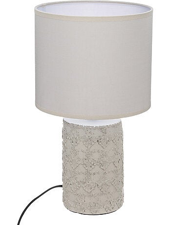 Lampe céramique motifs graphiques MELO