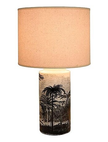 Lampe céramique Palmeraie