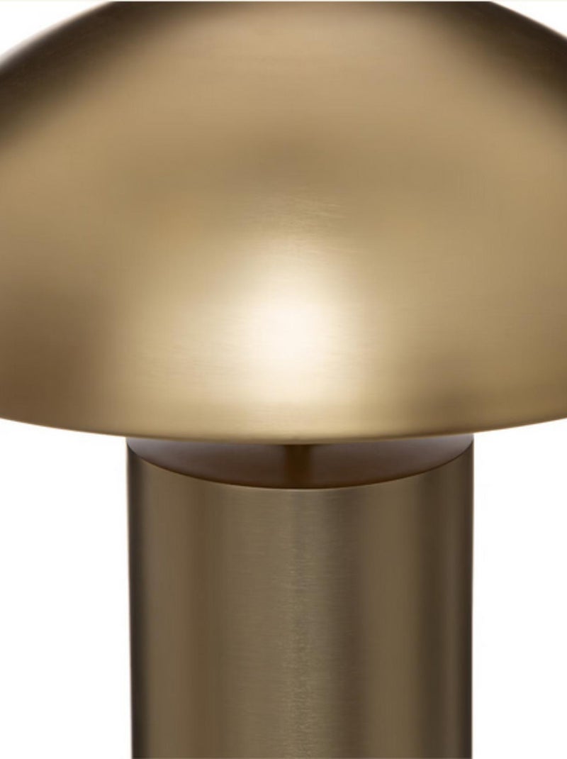 Lampe champignon 50cm Doré/or - Kiabi