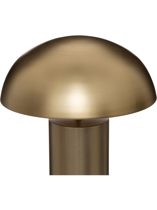 Lampe champignon à poser en métal doré ulyse - Kiabi