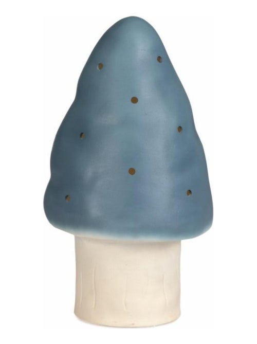 Lampe champignon coloris jean - petit modele - Kiabi