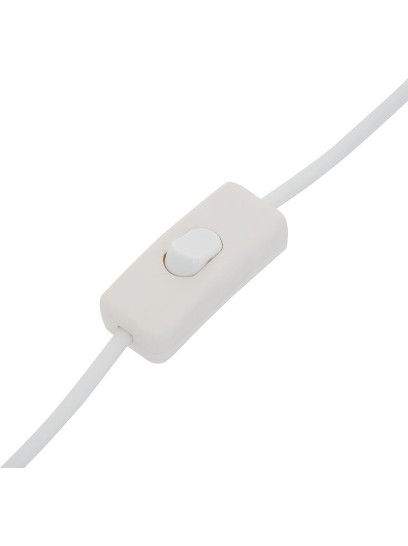Lampe champignon en acier LITO Rose - Kiabi