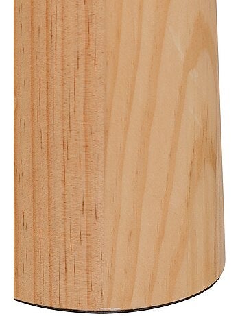 Lampe champignon en bois et acier POLA