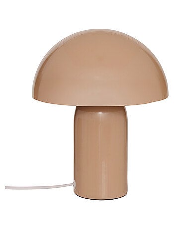 Lampe champignon en métal