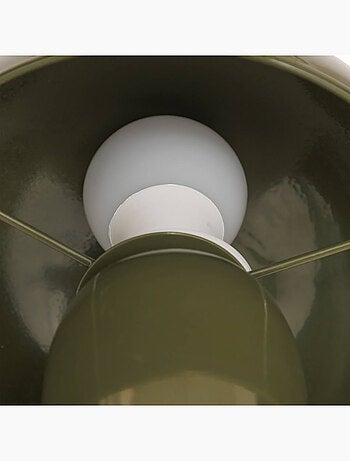 Lampe champignon en métal