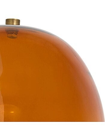 Lampe champignon en verre elie