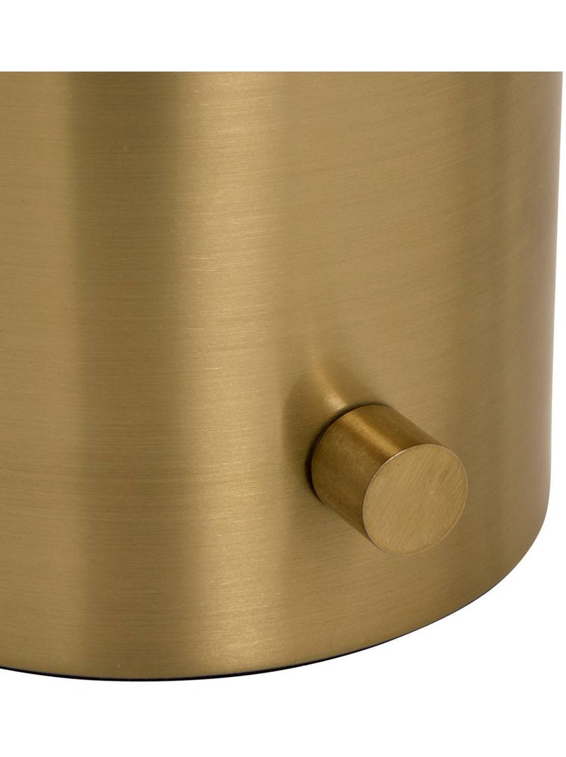 Lampe champignon en verre elie Ambre - Kiabi