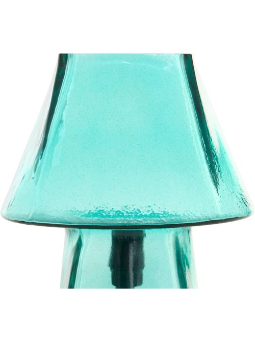 Lampe champignon en verre elita - Kiabi