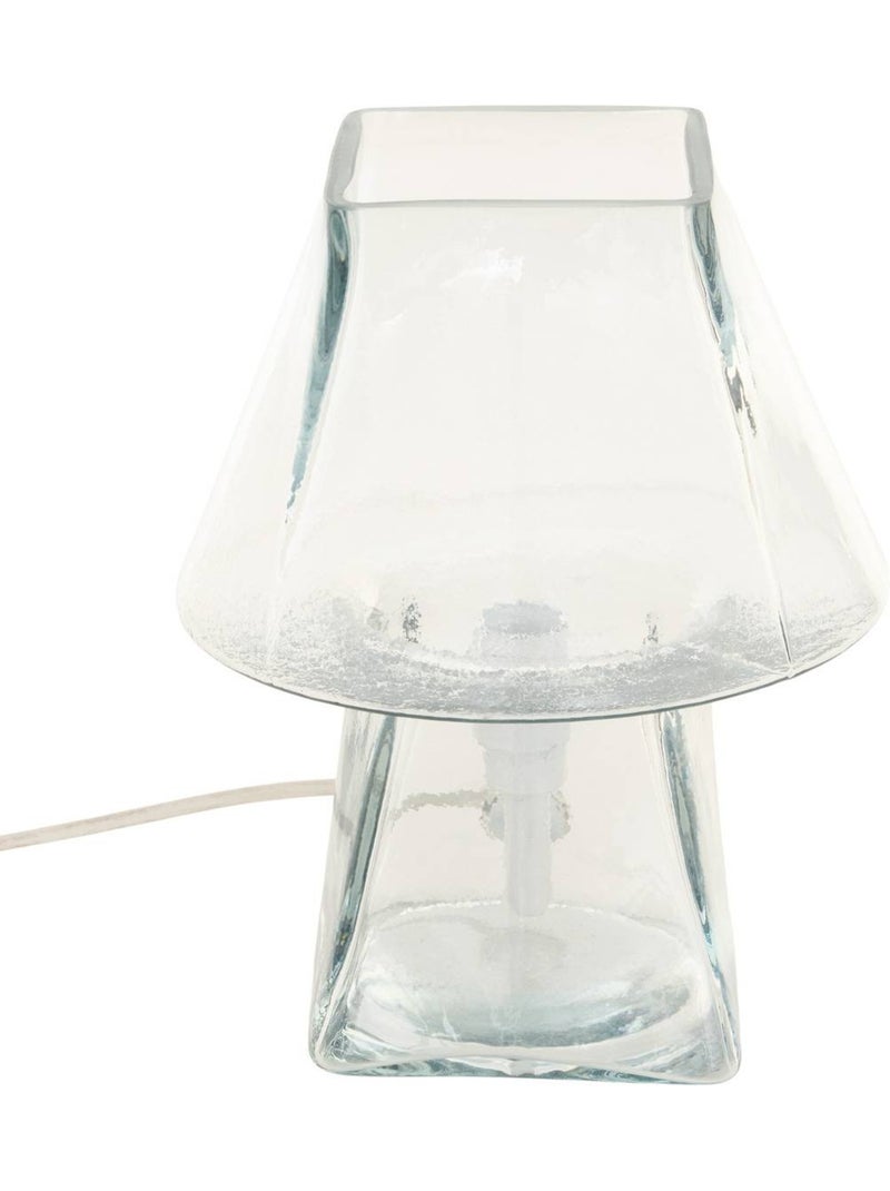 Lampe champignon en verre elita Transparent - Kiabi