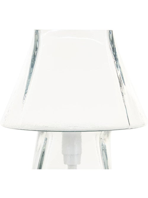 Lampe champignon en verre elita - Kiabi