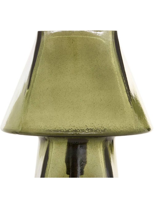 Lampe champignon en verre elita - Kiabi