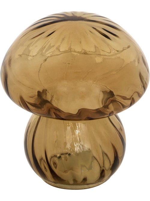 Lampe champignon verre LED à pile MALU - Kiabi