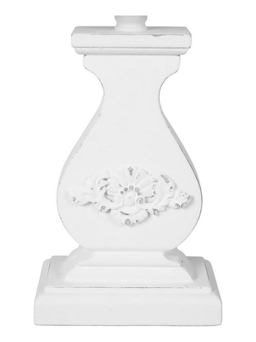 Lampe charme Relief blanc - Kiabi
