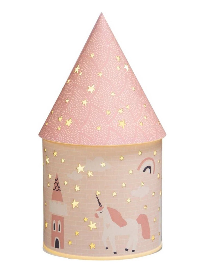 Lampe château LED Rose - Kiabi