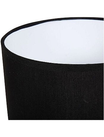 Lampe ciment Portland grise noire