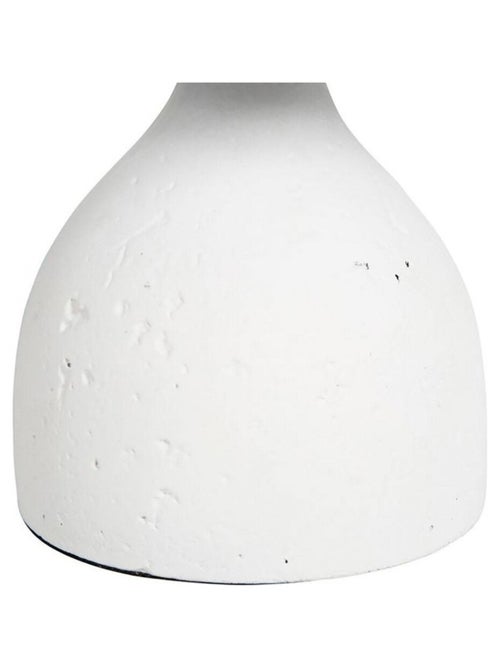 Lampe ciment Portland blanche noire - Kiabi