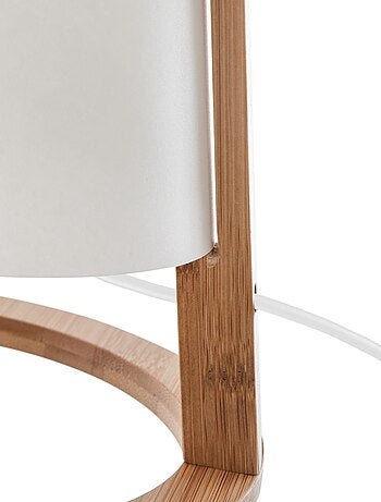 Lampe conique à poser en bambou PITA