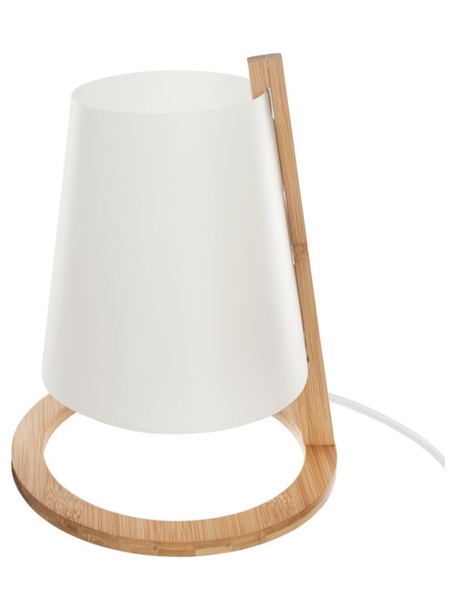Lampe conique à poser en bambou PITA - Kiabi