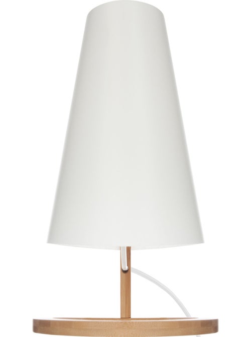 Lampe conique à poser en bambou PITA - Kiabi