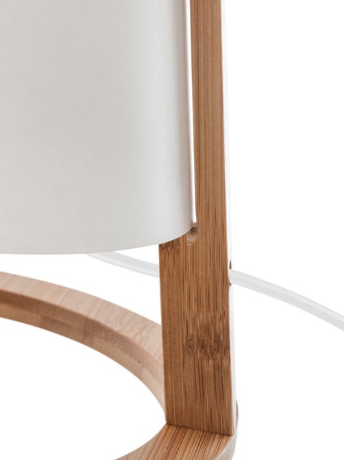 Lampe conique à poser en bambou PITA - Kiabi