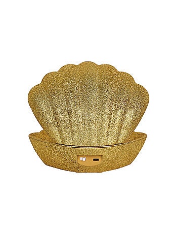 Lampe coquillage lumineuse - - Effet pailleté