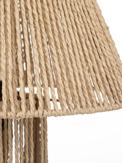 Lampe corde Adria naturel H38 - Kiabi