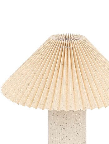 Lampe cylindre en céramique