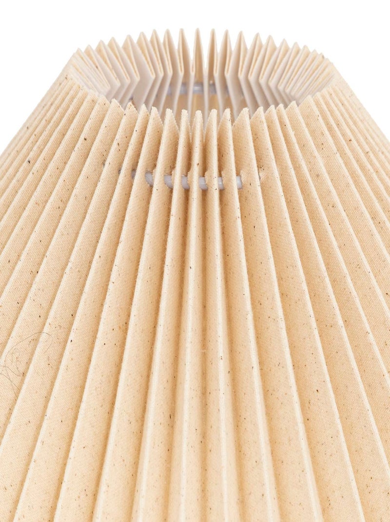 Lampe cylindre en céramique Beige - Kiabi