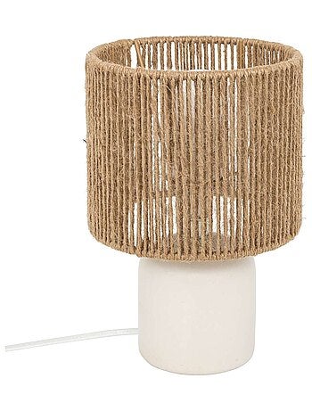 Lampe cylindre en céramique