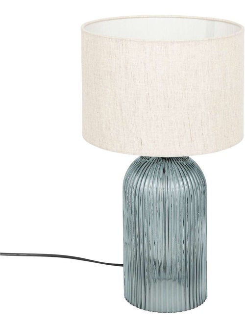 Lampe cylindre en verre - Kiabi