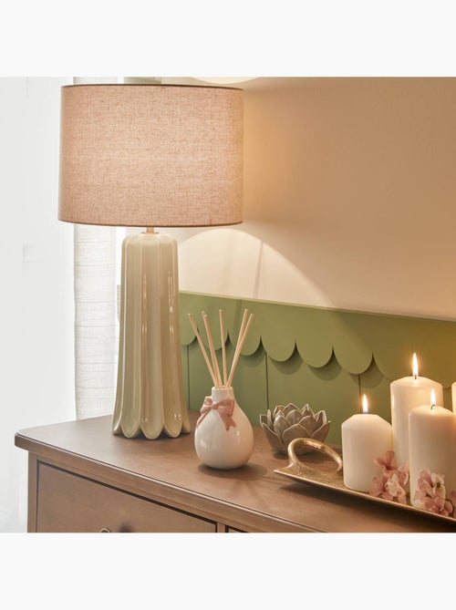 Lampe cylindrique en acier vinny - Kiabi Lampe cylindrique en acier vinny - Kiabi