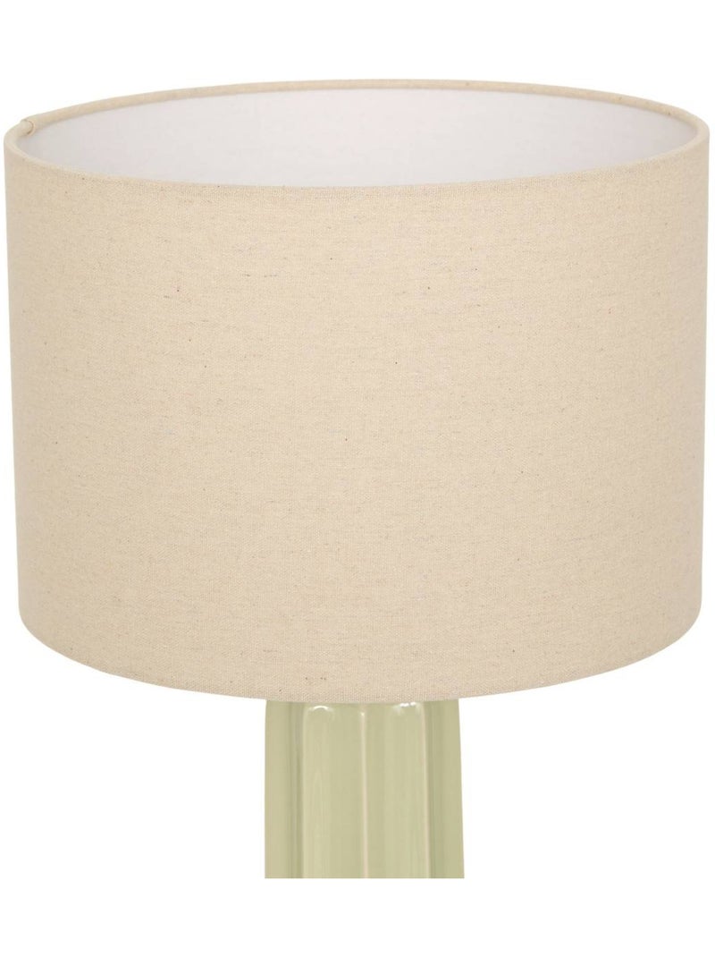 Lampe cylindrique en acier vinny Vert - Kiabi