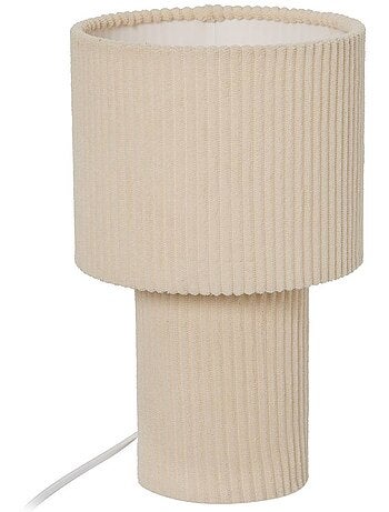 Lampe cylindrique en coton JOLINA
