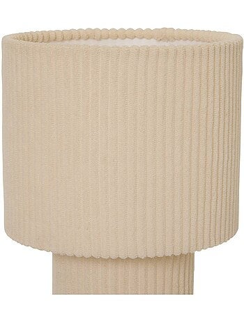 Lampe cylindrique en coton JOLINA