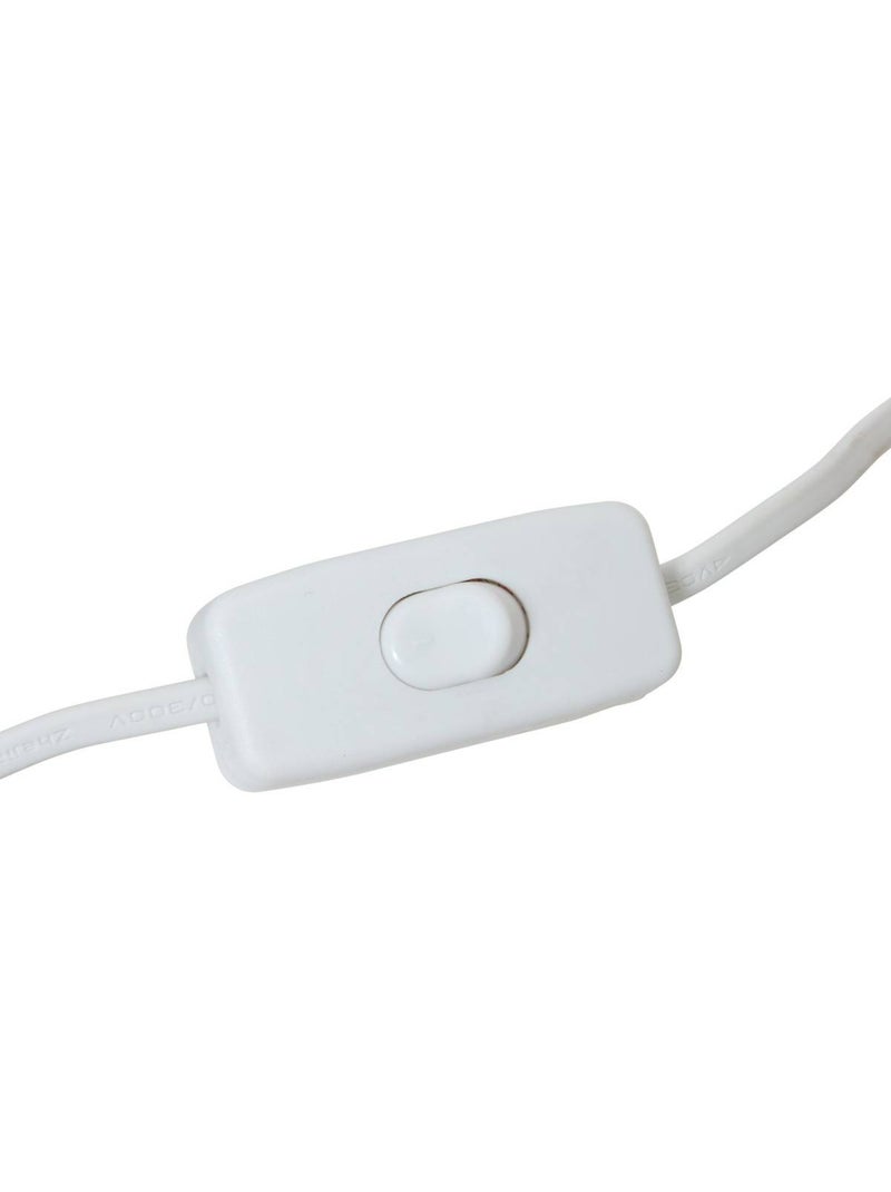 Lampe cylindrique en coton JOLINA Beige - Kiabi