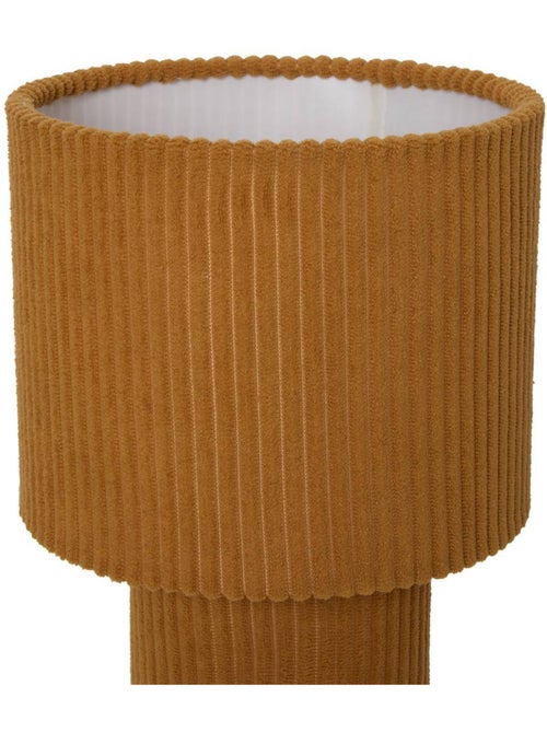 Lampe cylindrique en coton JOLINA - Kiabi