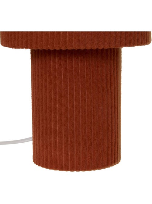 Lampe cylindrique en coton JOLINA - Kiabi