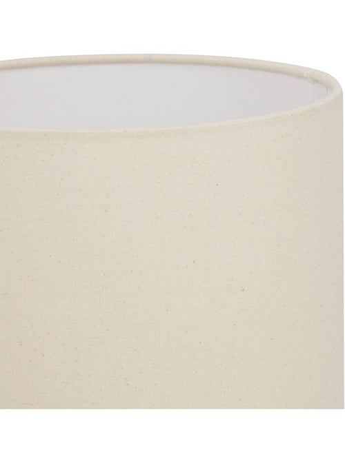 Lampe cylindrique en lin VILMA - Kiabi Lampe cylindrique en lin VILMA - Kiabi