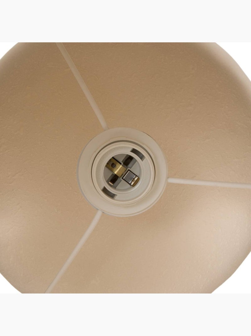Lampe cylindrique OBINE Beige - Kiabi