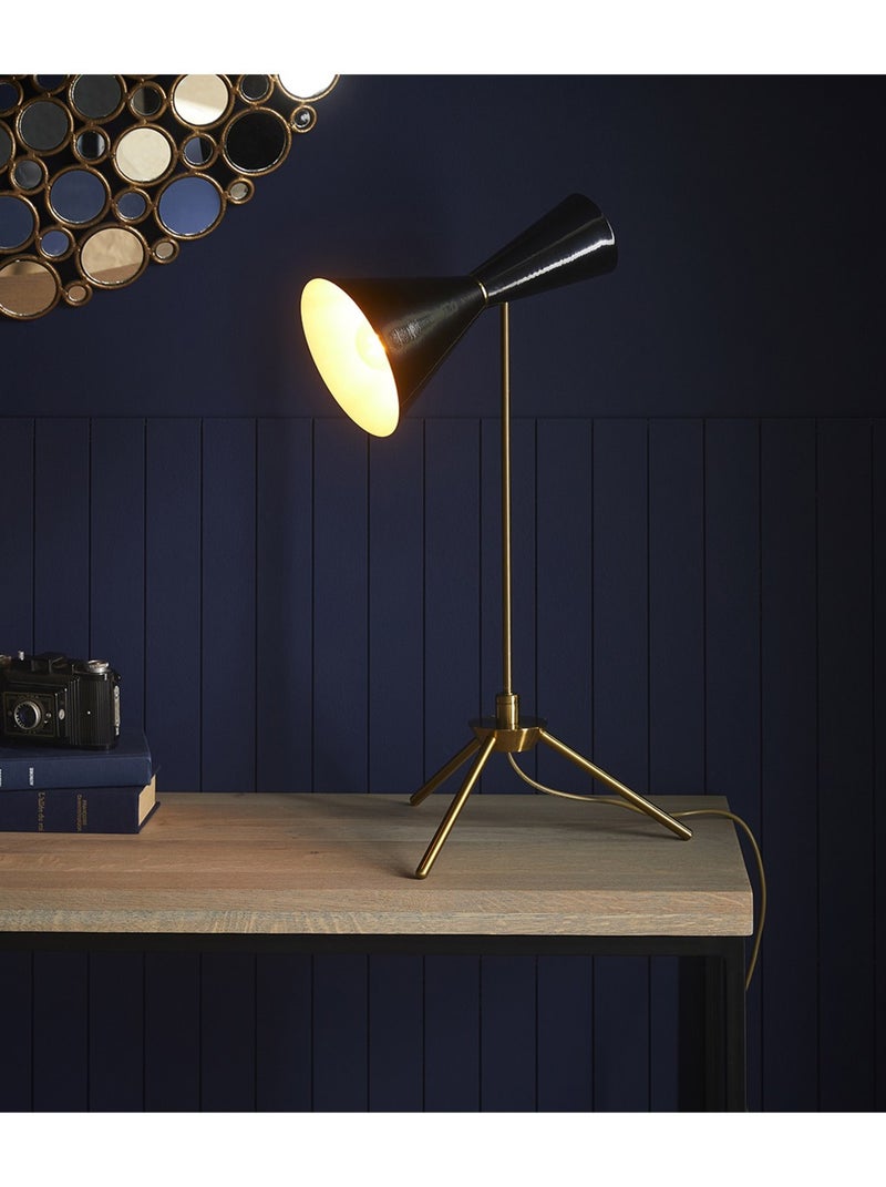 Lampe De Bureau François Noir - Kiabi