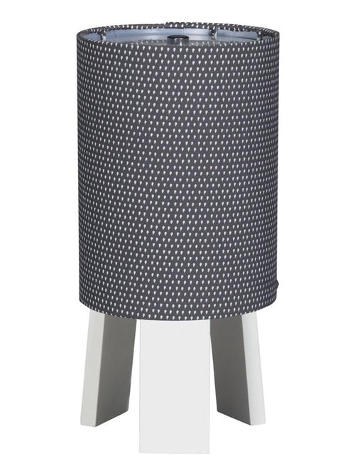 Lampe de chevet avec pied en coton - - Kiabi